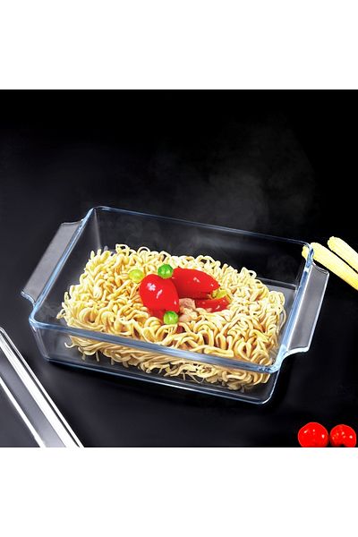 ROYALFORD 2.0 L Glass Baking Dish with Lid-RF12205