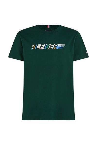 Tommy Hilfiger Men Green S/S T-Shirt