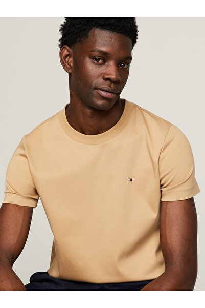 Tommy Hilfiger Tommy Hilfiger Men Beige S/S T-Shirt