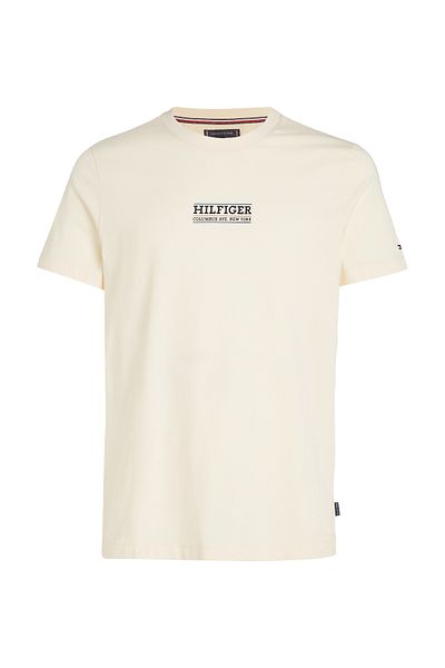 Tommy Hilfiger Tommy Hilfiger Men Cream S/S T-Shirt