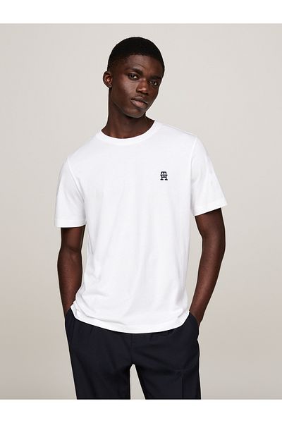 Tommy Hilfiger Men White S/S T-Shirt