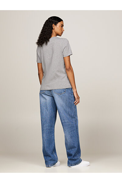 Tommy Hilfiger Tommy Hilfiger Women Gray S/S T-Shirt