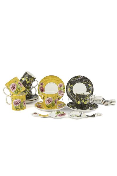 Mikasa Moor Karen Set of 6 Coffee Cups 18Pcs 100Cc