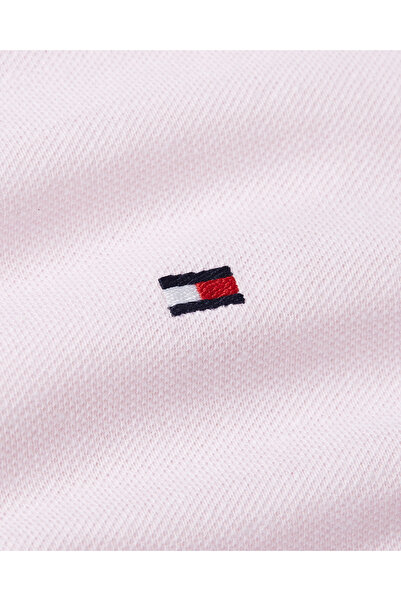 Tommy Hilfiger تي شيرت بولو رجالي باللون الوردي