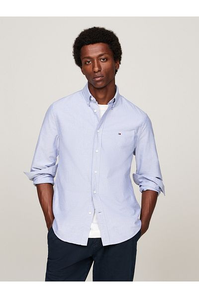 Tommy Hilfiger Men Blue Shirts