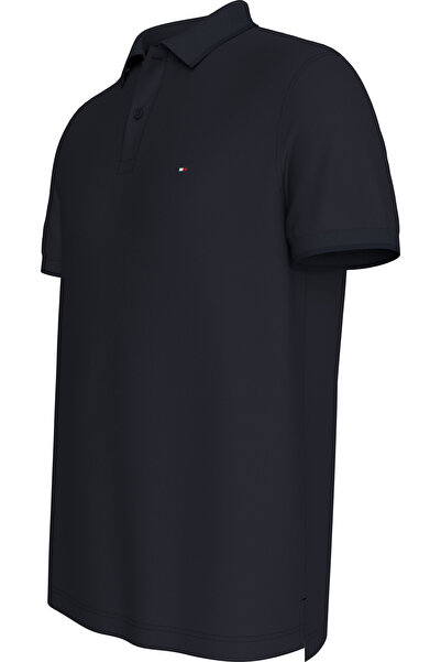 Tommy Hilfiger تي شيرت بولو تومي هيلفيغر للرجال باللون الأزرق