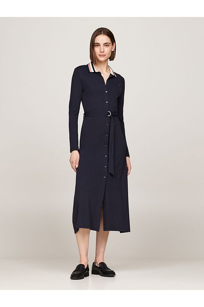 Tommy Hilfiger Tommy Hilfiger Women Blue Polo Dress