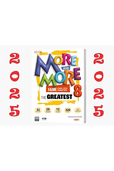 Kurmay Yayınevi 8.sınıf More&more The Greatest (32 DENEME) More And More 2025