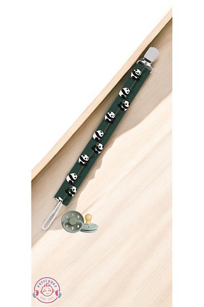 poffibaby Panda Baby Pacifier Strap
