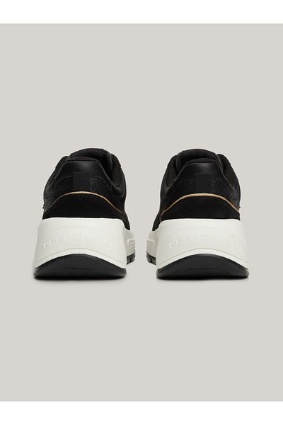 Tommy Hilfiger Women Black Sneakers