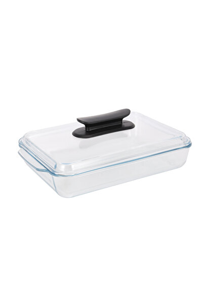 ROYALFORD 3 L Glass Baking Dish with Lid-RF12194