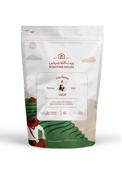 roasting house The Pasha Coffee Beans 227 G
