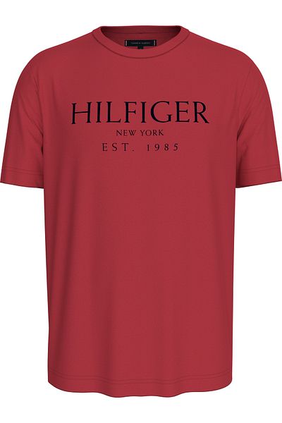 Tommy Hilfiger Men Red S/S T-Shirt