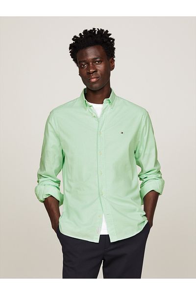 Tommy Hilfiger Men Green Shirts