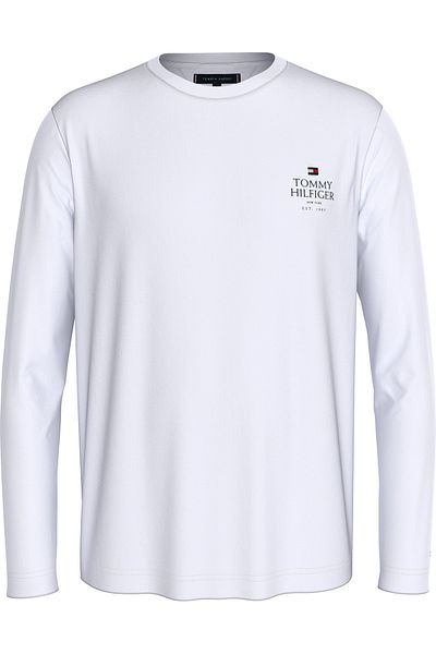 Tommy Hilfiger Men White L/S T-Shirt