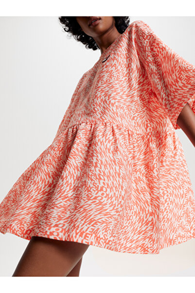 Tommy Hilfiger Women Red Fit & Flare Dress