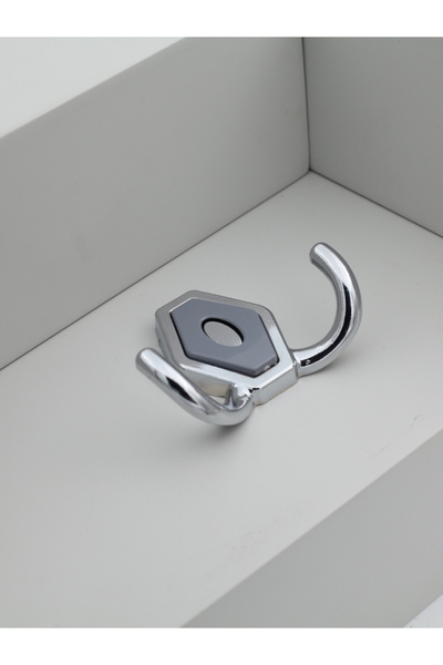 Velquin Petek Krom Askı, Lüks Vestiyer Askısı, Dolap Askılık, Duvar Askılığı,...