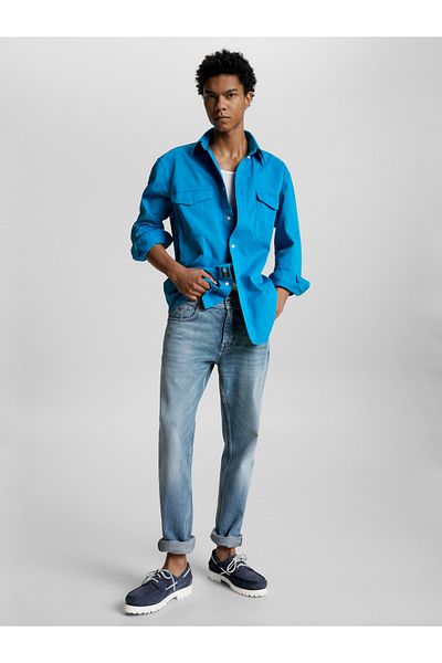 Tommy Hilfiger Men Blue Shirts