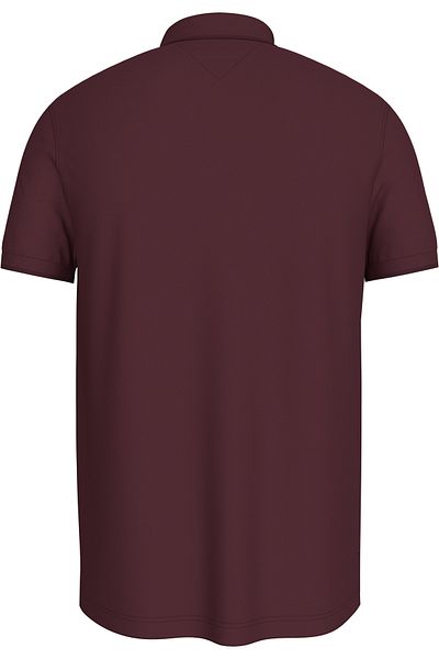 Tommy Hilfiger Men Wine Polo T-Shirts