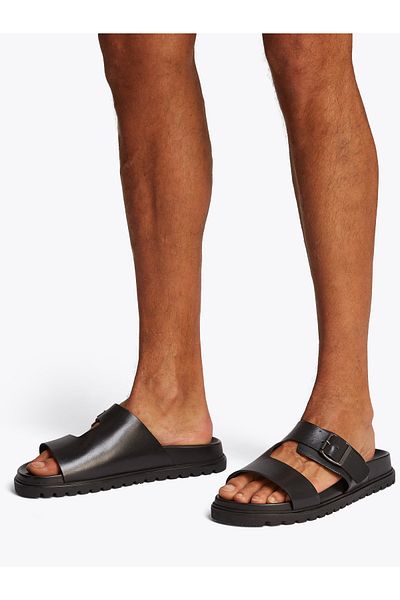 Tommy Hilfiger Men Black Sandals