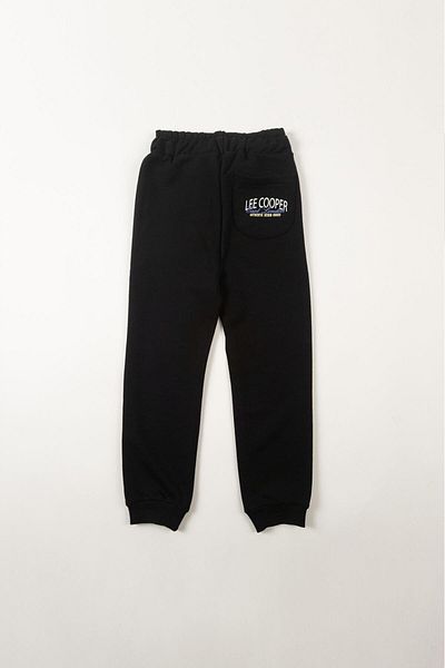 Lee Cooper Victors Boy's Sweatpants Μαύρο