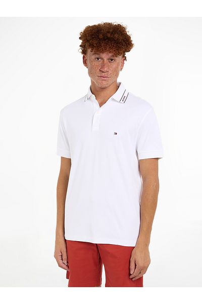 Tommy Hilfiger Tommy Hilfiger Men White Polo T-Shirts