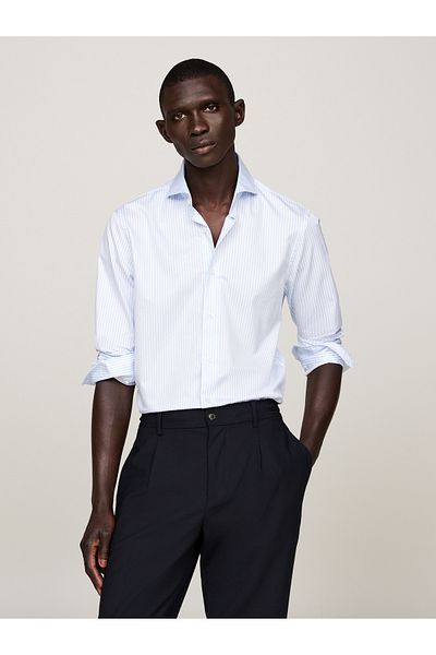 Tommy Hilfiger Men Blue Shirts