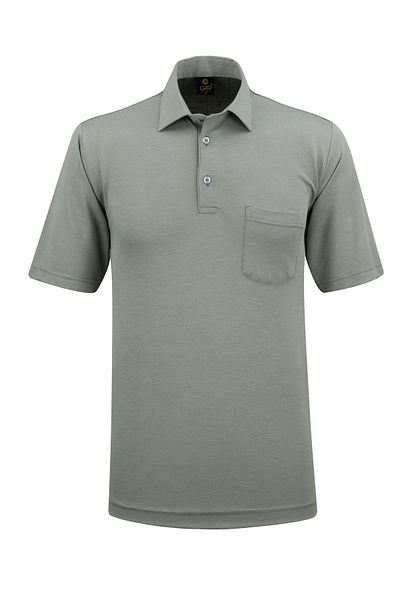Çizgi Triko Ανδρικό πουκάμισο με γιακά με τσέπη Classic Fit T-Shirt - 5111