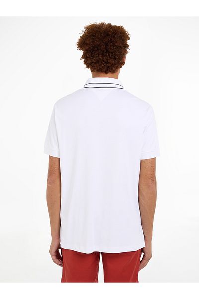 Tommy Hilfiger Tommy Hilfiger Men White Polo T-Shirts