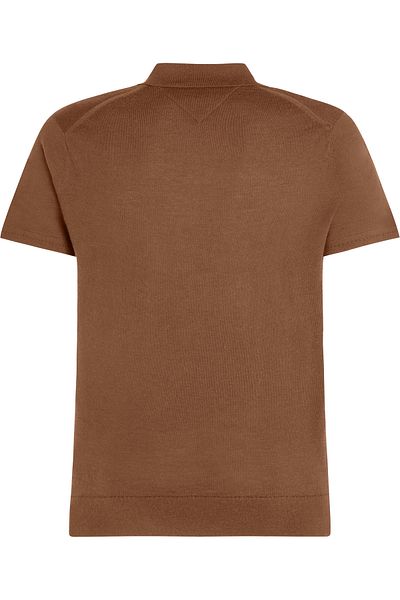 Tommy Hilfiger Men Brown Polo T-Shirts