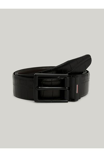 Tommy Hilfiger Men Black Belts