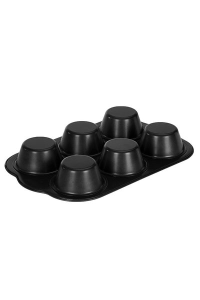 ROYALFORD RF7043 6-Hole Non-Stick Cupcake Tray