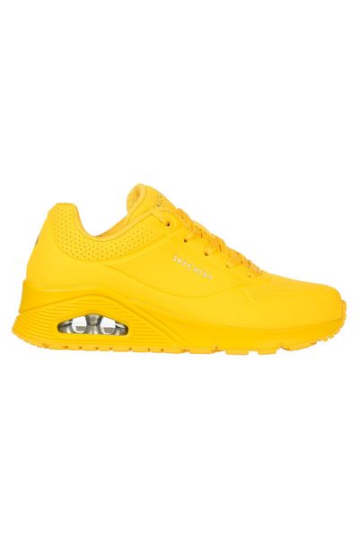 SKECHERS Women's sports shoes SKECHERS UNO - STAND ON AIR - 73690YEL