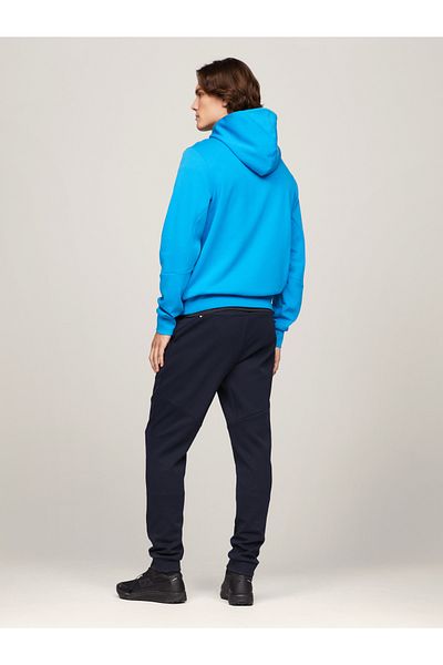 Tommy Hilfiger Men Blue Zip Through Hoodie
