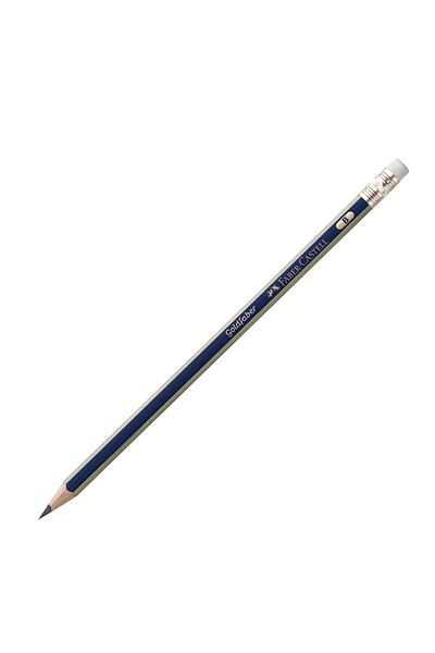 Faber Castell Graphite pencil B with eraser Goldfaber 1221, Faber-Castell