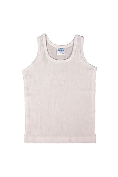 FIRAT RİZE BEZLERİ Children's Undershirt 100% Cotton Organic Woven