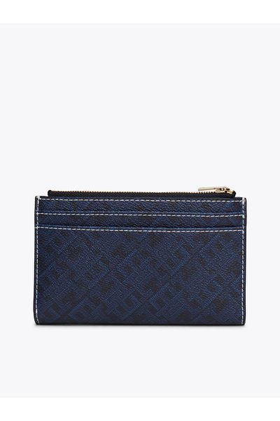 Tommy Hilfiger Women Blue Slim Wallet