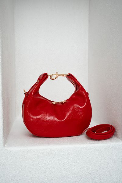 LAMİNTA Geantă Lorna Red Mini Crossbody pentru femei