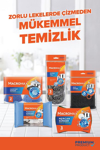 MACROMAX Magico Sponge 2 X 5 Pieces