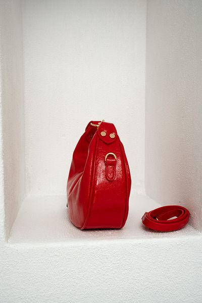 LAMİNTA Geantă Lorna Red Mini Crossbody pentru femei