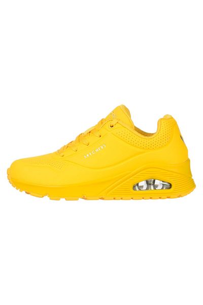 SKECHERS Women's sports shoes SKECHERS UNO - STAND ON AIR - 73690YEL