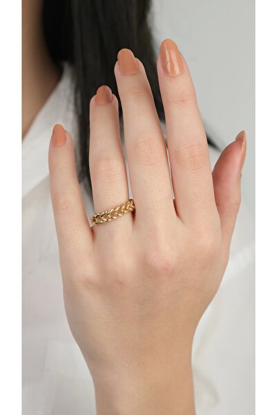 Arpaş 14 Ayar Altın Sade Zincir Yüzük