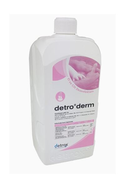 Detrox Detroderm El Ve Cilt Dezenfektanı 5 Adet 1000 Ml