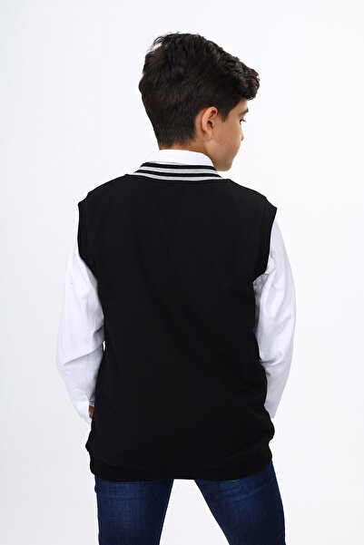 Toontoy Boy's School Embroidered Sweater
