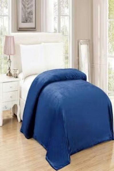 smart home Soft Flannel Fleece Blanket Dark King Size 210X200 Cm