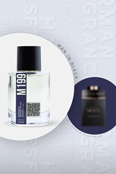 HARMAN FRAGRANCES M199 Erkek Parfümü (MAN IN BLACK)