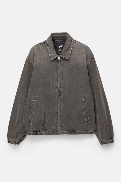 Pull & Bear Denim jacket with zip