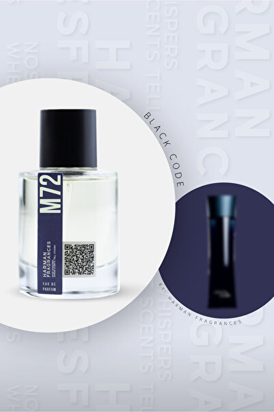HARMAN FRAGRANCES M72 Erkek Parfümü (BLACK CODE)