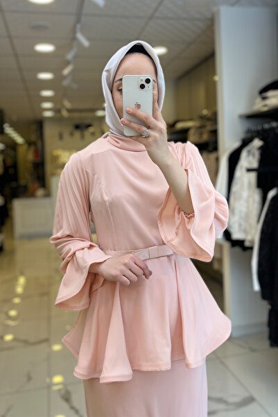 Vosse Yaqa Pembe Kemerli,Etekli Takım