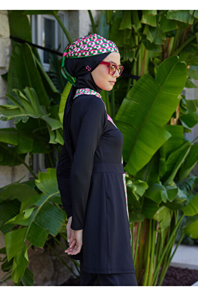 Mayovera Tesettür Mayo Üstü - Pembe Fit